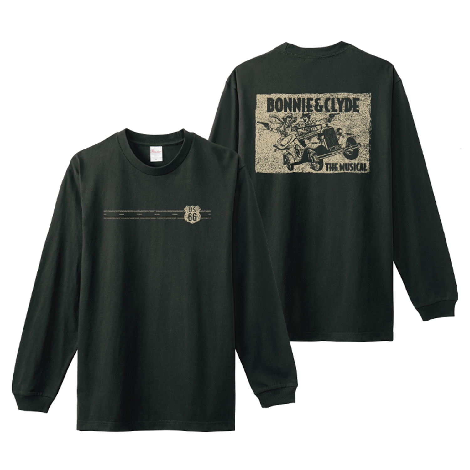 ロングスリーブTシャツ「ボニー＆クライド」