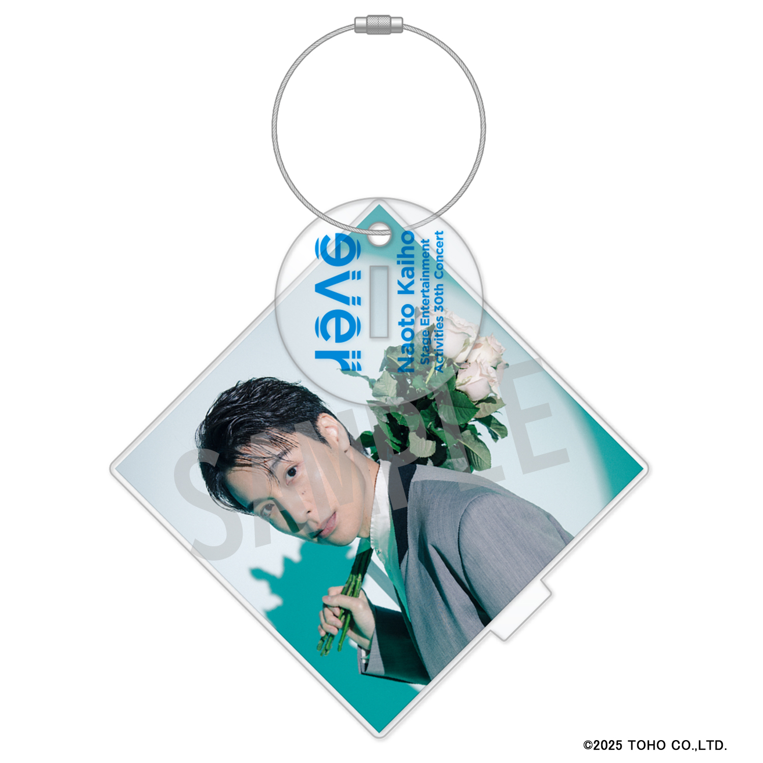アクリルスタンドキーホルダー B「“ever” Naoto Kaiho Stage Entertainment Activities 30th Concert」