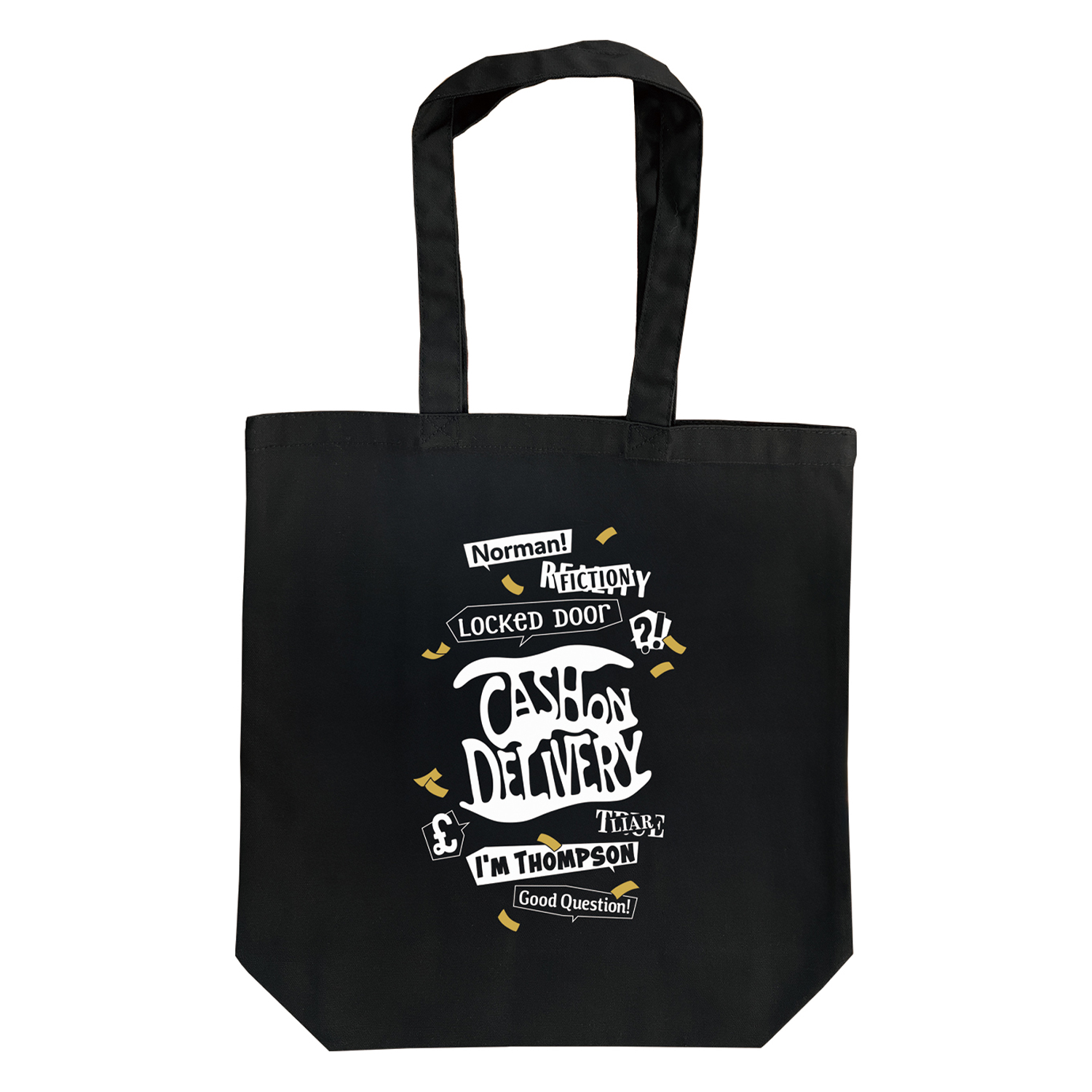 トートバッグ「キャッシュ・オン・デリバリー」