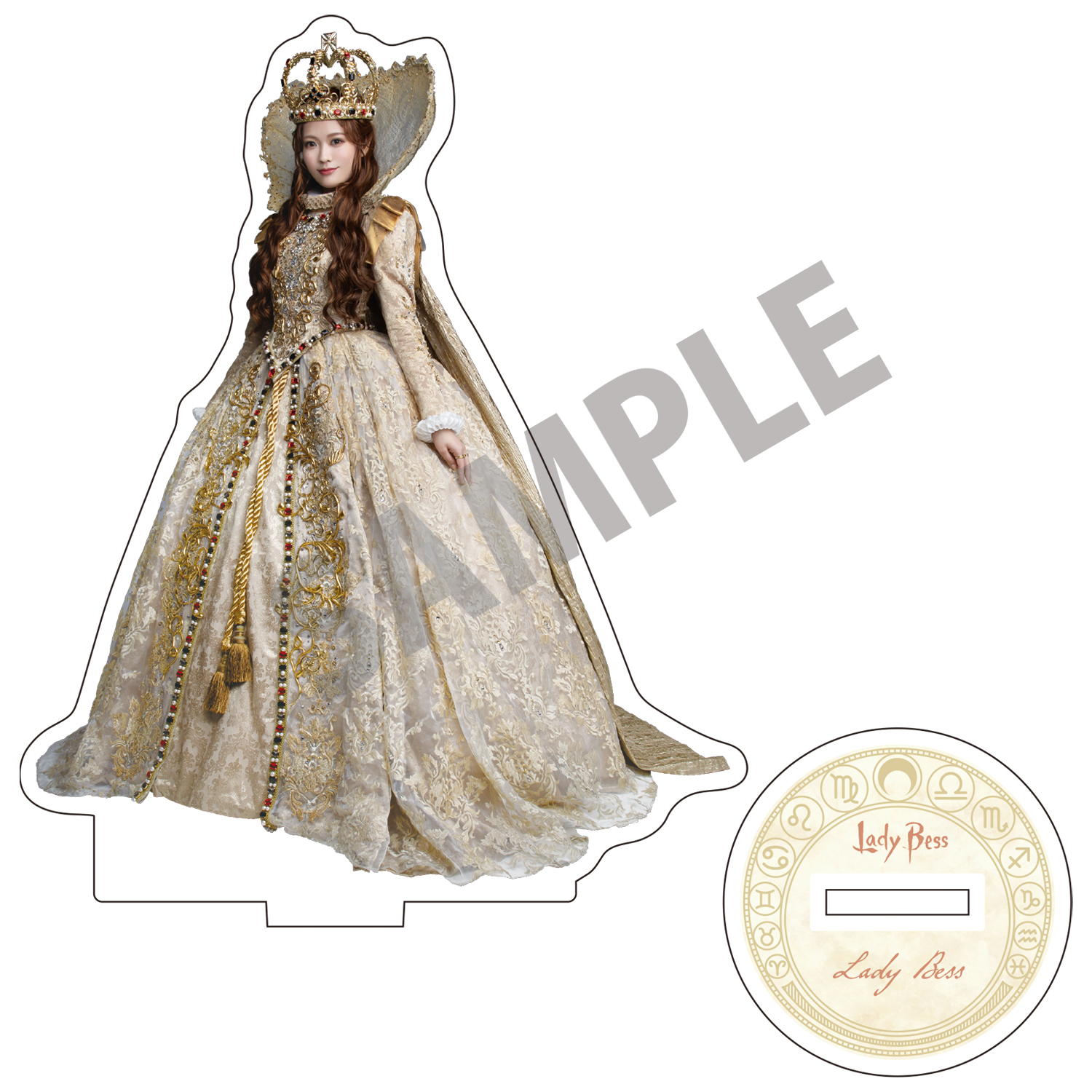 アクリルスタンド（奥田いろは）「レイディ・ベス」