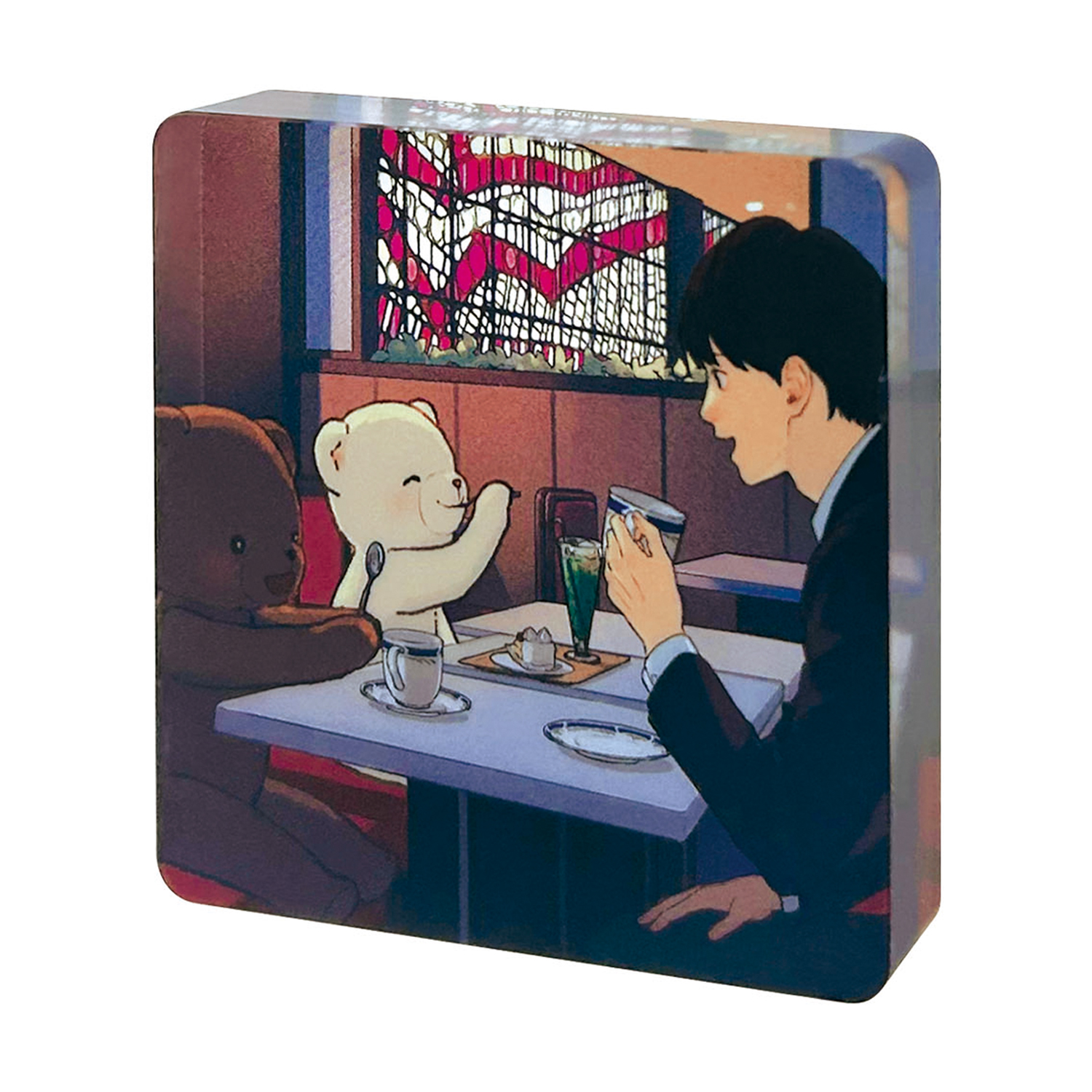 アクリルフィギュア（帝劇編 #15／Café IMPERIAL）「シアターベア くまの衣裳あわせ」
